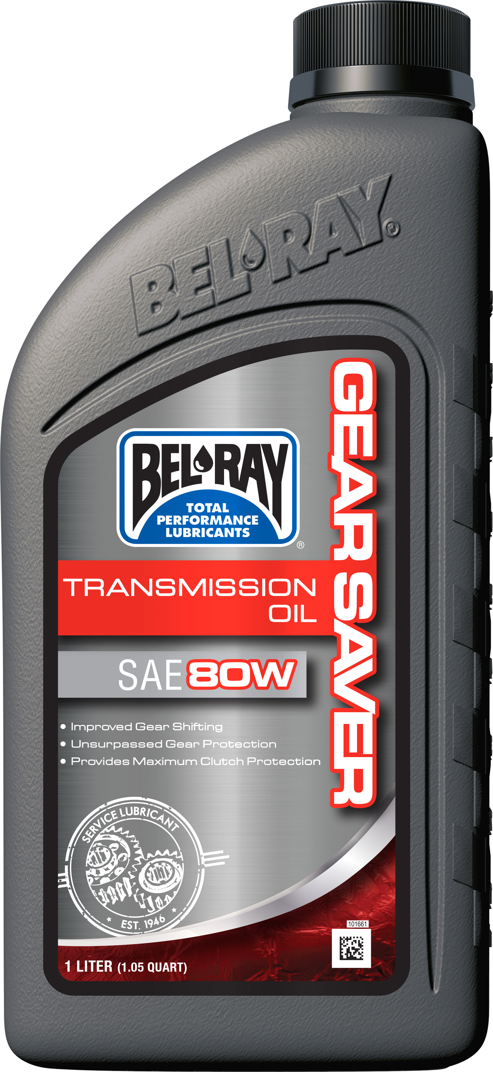 BEL-RAY GEAR SAVER TRANSMISSION OIL 80W 1L
