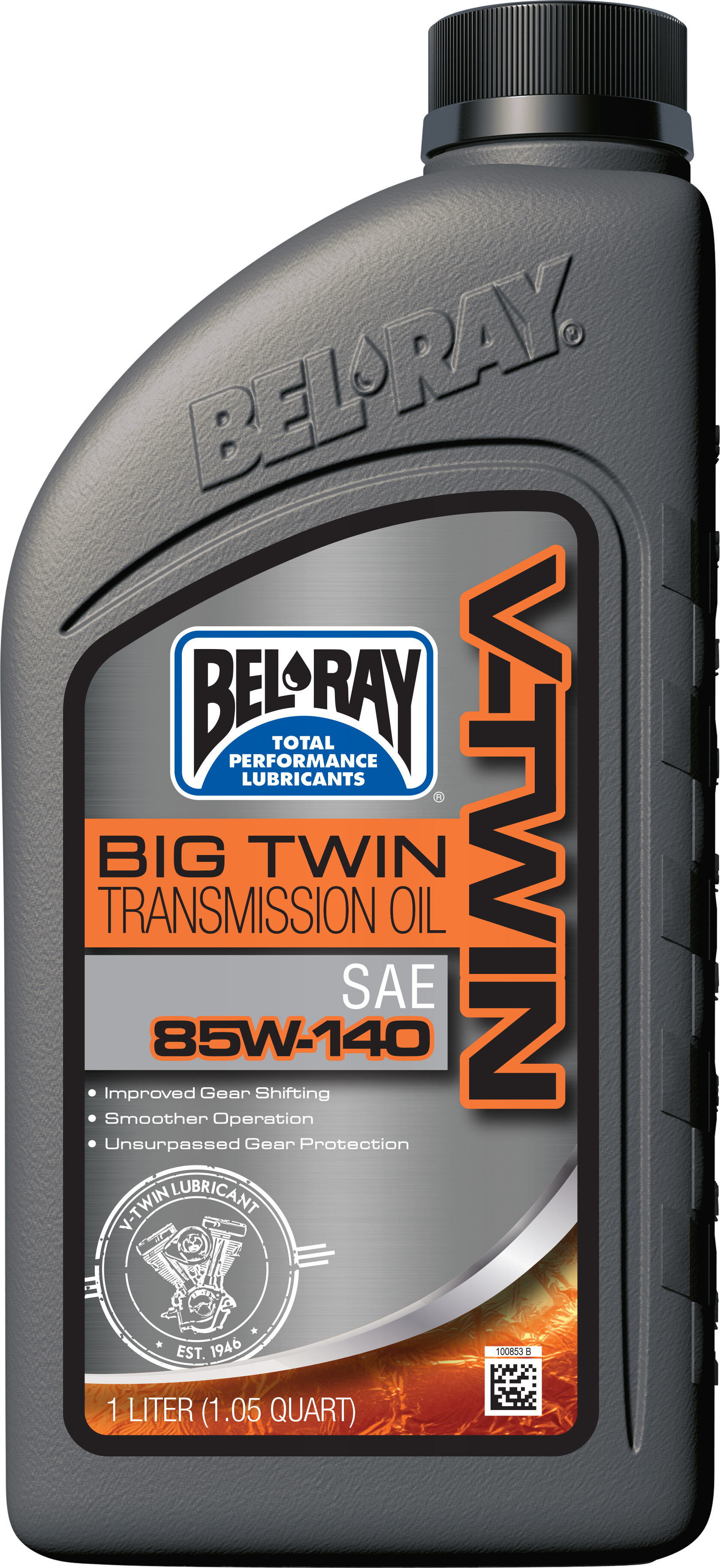 BEL-RAY BIG TWIN TRANSMISSION OIL 85W140 1L