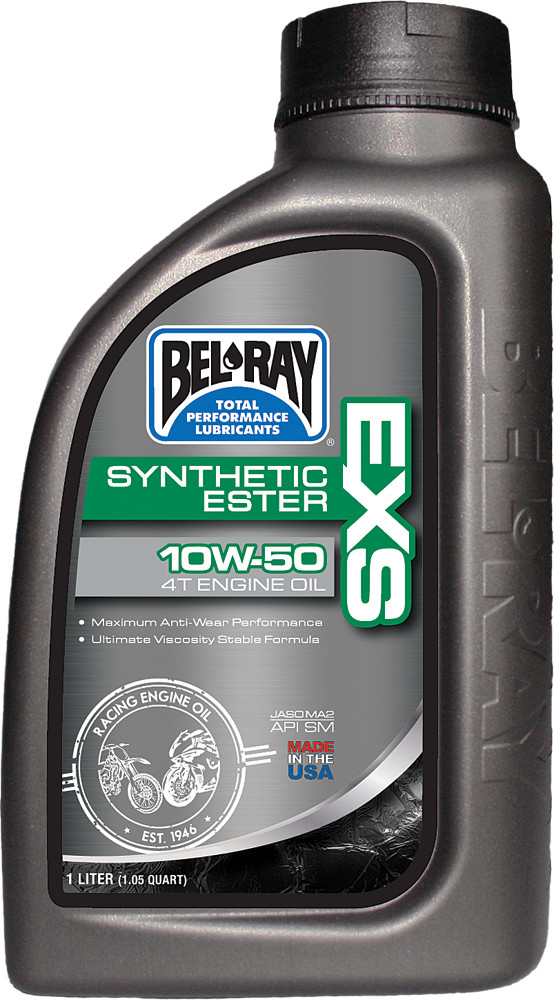 BEL-RAY EXS FULL SYN ESTER ENGINE OIL 4T 10W50 1L