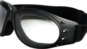 BOBSTER CRUISER SUNGLASSES BLACK W/CLEAR LENS