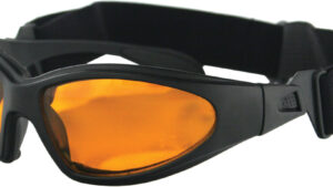 BOBSTER GXR SUNGLASSES BLACK W/AMBER LENS