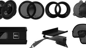 BOSS AUDIO FRONT AUDIO KIT `98-24 FLH FLTR