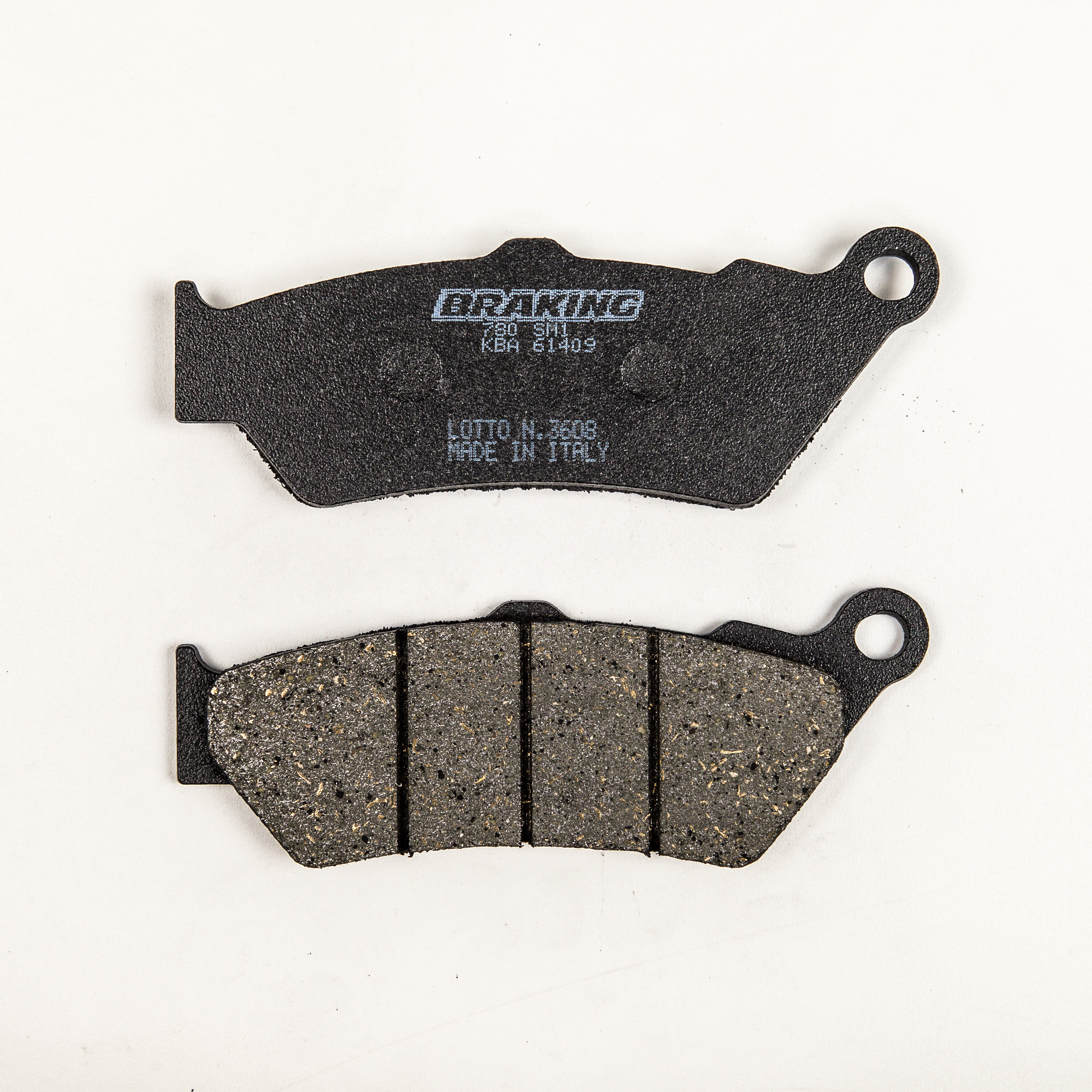 BRAKING BRAKE PAD SET SEMI-METALLIC