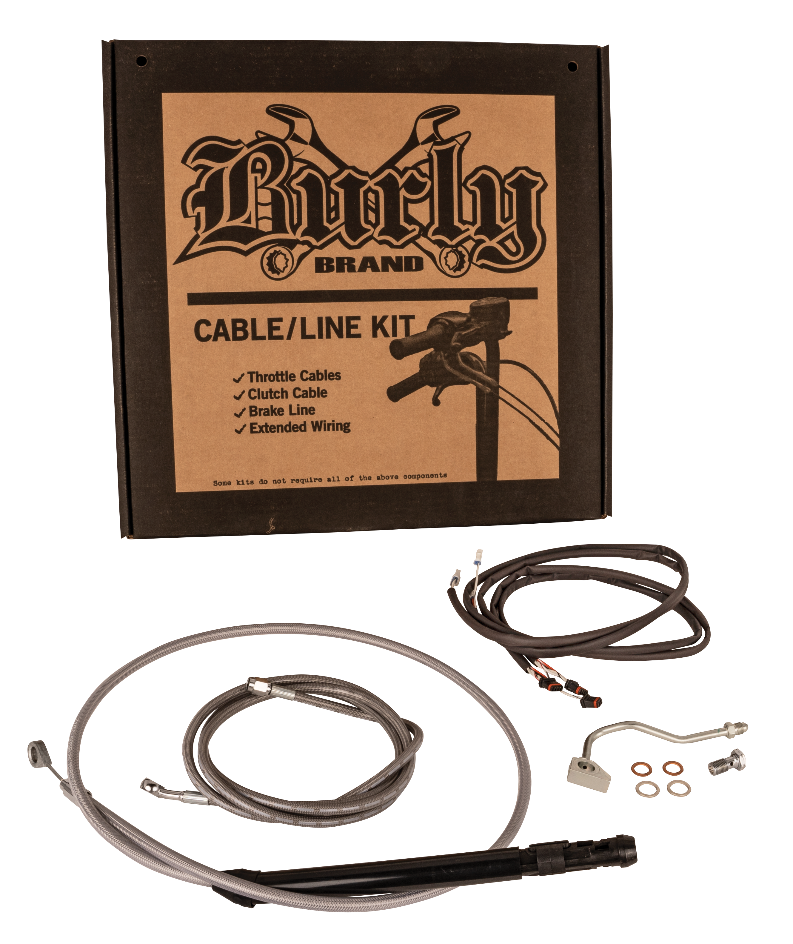 BURLY BRAND CNTRL KIT 13" BAGGER SS `21-22 FLHT/CU/K/KL FLHX/S W/