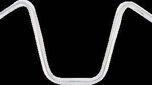 BURLY BRAND NARROW 12" APEHANGERS 1" CHROME