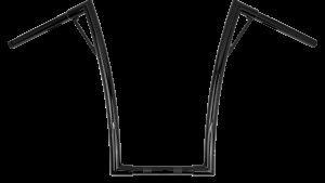 BURLY BRAND LOUIE 19" BAR 1.25" BLACK