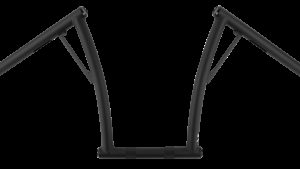 BURLY BRAND VIEJO 12" BAR 1" MATTE BLACK
