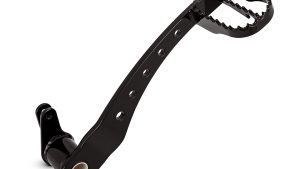 BURLY BRAND MX STYLE BRAKE ARM BLACK FLT 08-12