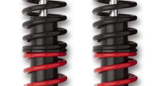 BURLY BRAND STILETTO SHOCKS 15" BLACK XL 88-03