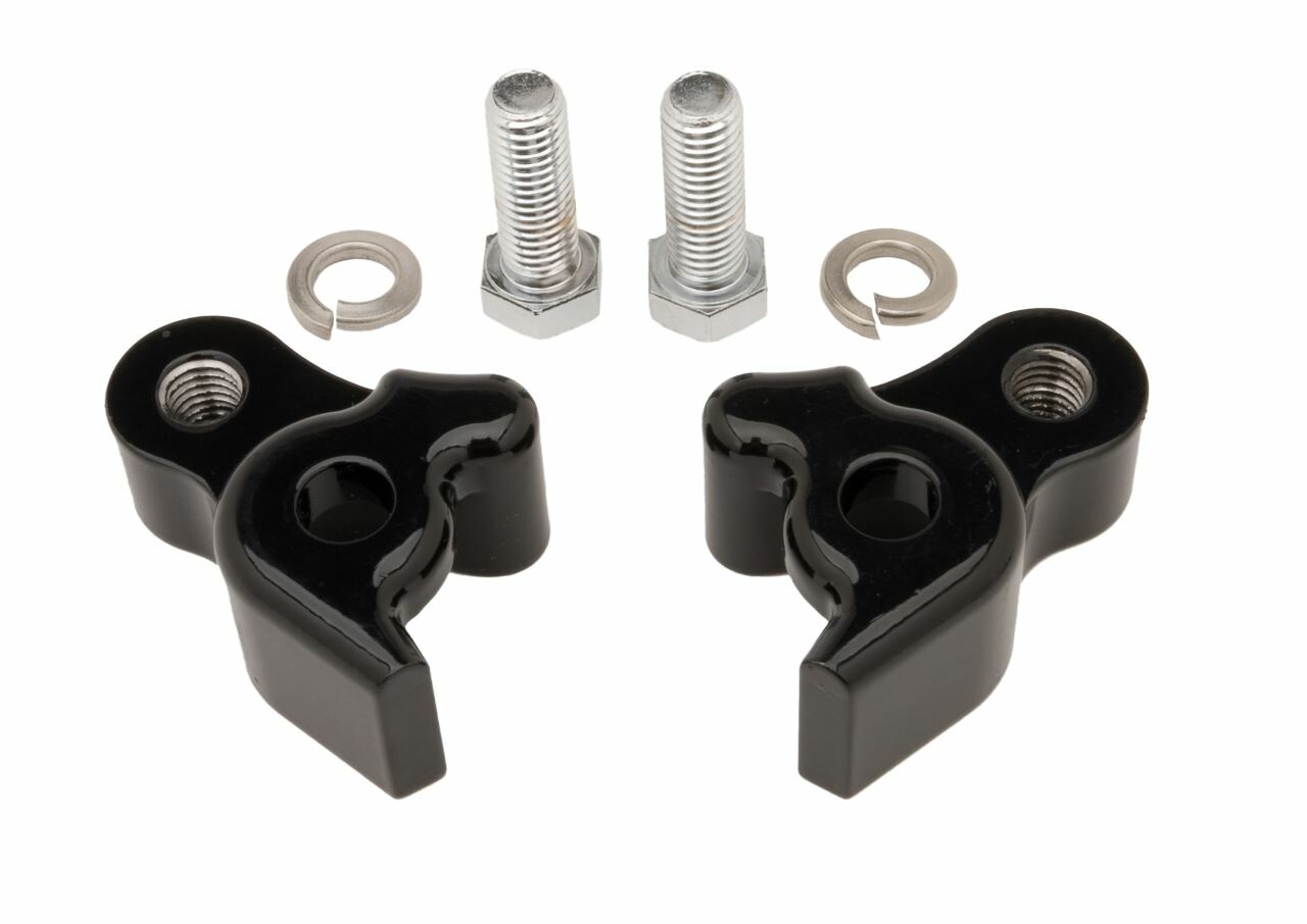 BURLY BRAND REAR LOWERING BLOCKS BLK FLT 97-01