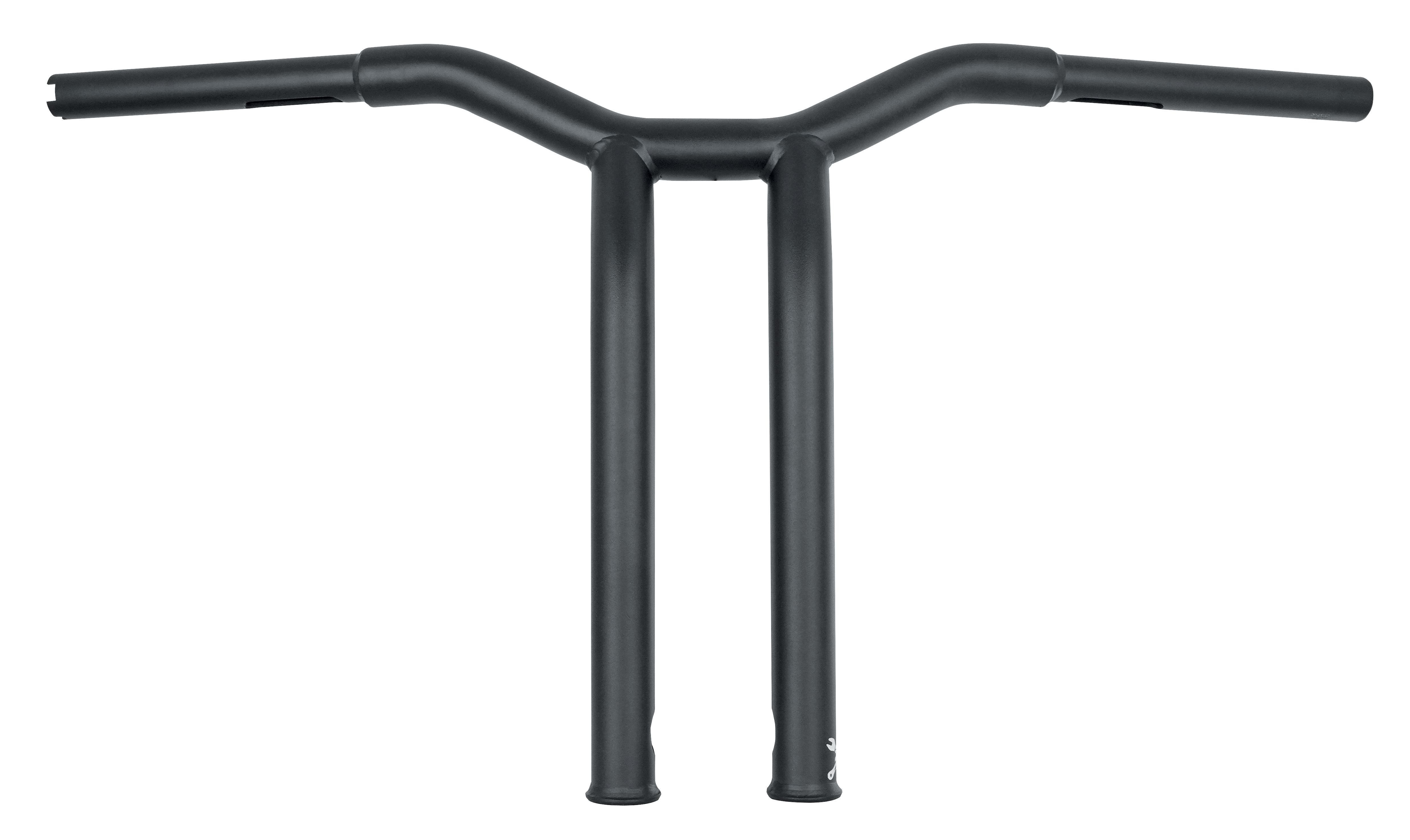 BURLY BRAND DOMINATOR RAKED BAR 14" 1.25" MATTE BLACK