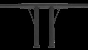 BURLY BRAND FOLSOM 10" BAR MATTE BLACK