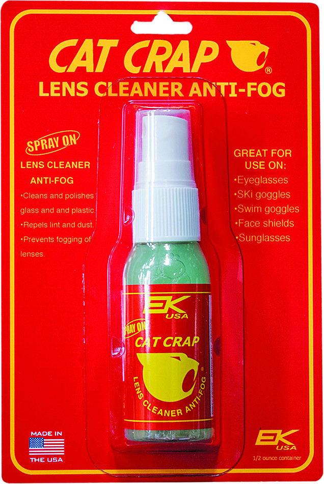 CAT CRAP ANTI-FOG LENS CLEANER SPRAY ON 0.5OZ