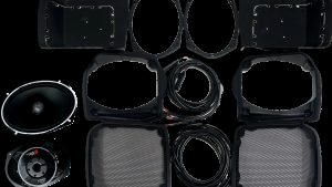 CERWIN VEGA 6"X9" CUT IN LID KIT W/ PH694 2014-2023 FLH/T BAGS