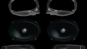 CERWIN VEGA 6"X9" CUT IN LID KIT W/ ST69CX 1998-2013 FLH/T BAGS