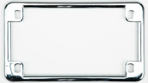CHRIS PRODUCTS LICENSE PLATE FRAME CHROME