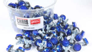 CHRIS PRODUCTS MINI-REFLECTORS BLUE 150/PK