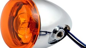 CHRIS PRODUCTS TURN SIGNAL ASSEMBLY BULLET STYLE AMBER