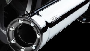 COBRA 3" RPT SLIP-ONS CHROME FLH/FLT 95-16