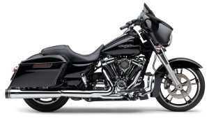 COBRA 4.5" GROOVE TIP SLIP-ON CHROME FLH/FLT 17-22