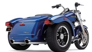 COBRA 909-TWINS 4" SLIP-ONS CHROME FREEWHEELER 15-22