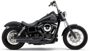 COBRA POWRPRO RPT 2-1 BLACK/ CHRM TIP DYNA 12-17