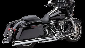COBRA TRUE DUAL HEADPIPES CHROME FLH/FLT 17-22