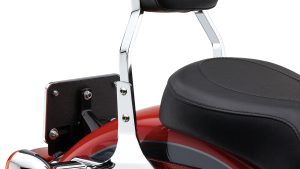 COBRA MINI SISSY BAR CHROME FLH/FLT 07-17