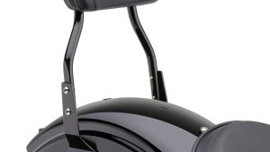 COBRA SHORT SISSY BAR ROUND BLK FLSTF 07-17 FXST/S/B 06-10