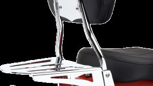 COBRA SHORT SISSY BAR ROUND CHROME FLST/C/N/S/SC 00-17