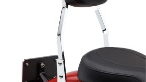 COBRA STANDARD SISSY BAR ROUND BLK FLSTF 07-17 FXST/S/B 06-10