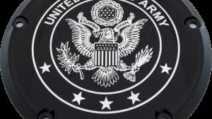 CUSTOM ENGRAVING 7   TC DERBY COVER ARMY BLACK