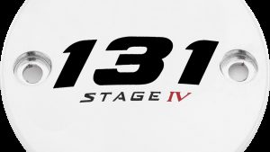 CUSTOM ENGRAVING M8 TIMER COVER 131 STAGE IV CHROME