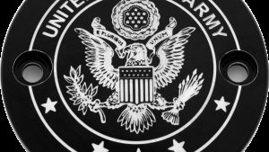 CUSTOM ENGRAVING M8 TIMER COVER ARMY BLACK