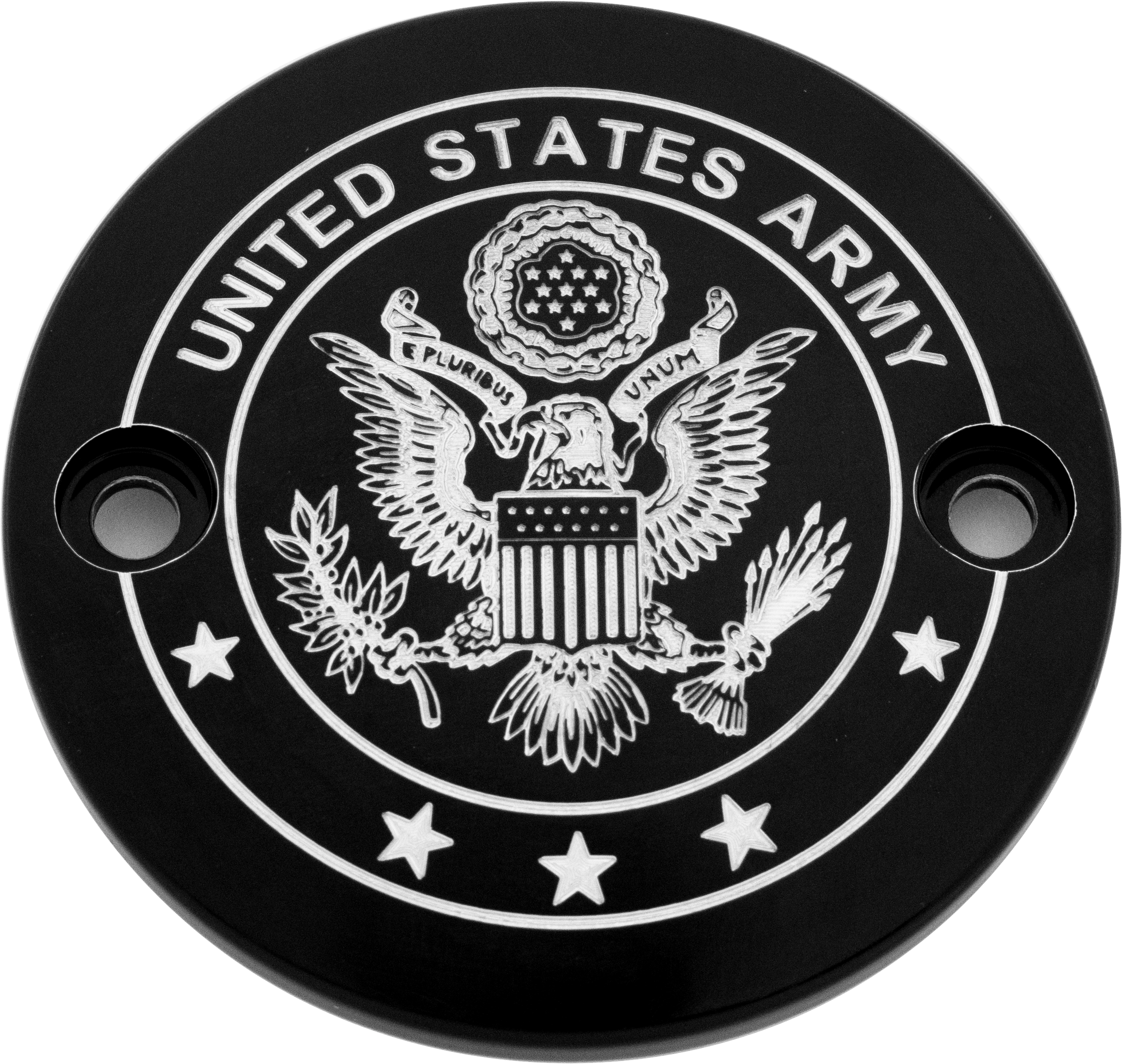 CUSTOM ENGRAVING M8 TIMER COVER ARMY BLACK