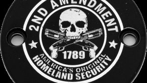 CUSTOM ENGRAVING M8 TIMER COVER 2A BLACK