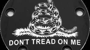 CUSTOM ENGRAVING TC TIMER COVER DON'T TREAD BLACK