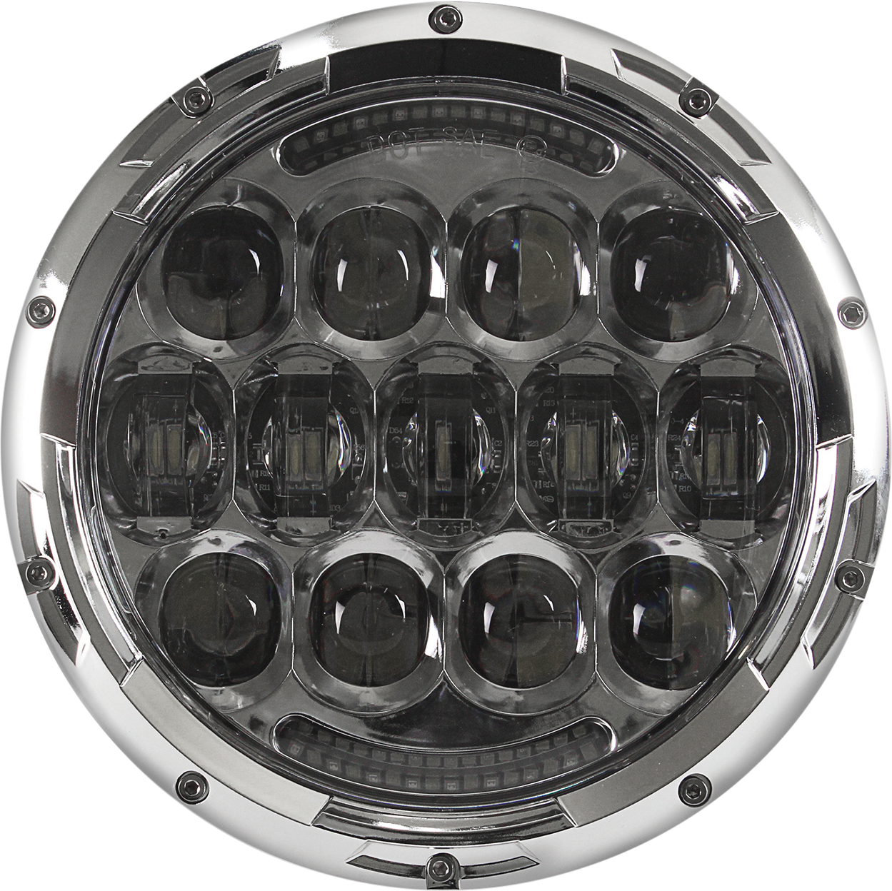 CYRON HEADLIGHT 7" CHROME