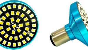 CYRON TORCH HD TURN SIG LED INSERTS 2" 1157 WHT AMB SWITCHBACK