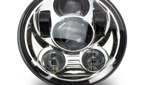 CYRON HEADLIGHT 5.75" CHROME 6 PROJECTOR