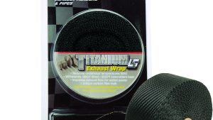 DEI PIPE WRAP & LOCKING TIES BLACK TITANIUM