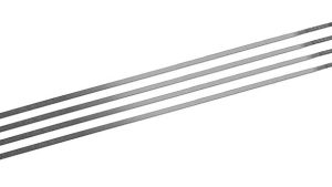 DEI LOCKING TIES STAINLESS STEEL 20" 10/PK