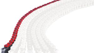 EK CHAIN MVXZ2 X-RING 530-120L RED