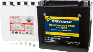 FIRE POWER BATTERY CTX16CL-B-BS MAINTENANCE FREE