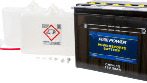 FIRE POWER BATTERY W/ACID CHD4-12 12V