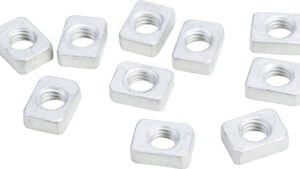 FIRE POWER SQUARE NUTS 6MM 10/PK