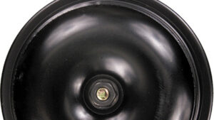 FIRE POWER UNIVERSAL 12 VOLT HORN BLACK 4"