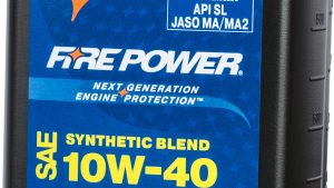 FIRE POWER SYNTHETIC BLEND OIL 4T 10W40 1QT 12/CASE