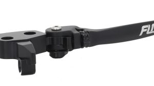 FLO MOTORSPORTS MX STYLE LEVER SET BLACK `15-20 SOFTAIL