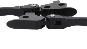 FLO MOTORSPORTS MX STYLE LEVER SET BLACK `21-23 FLH/FLT